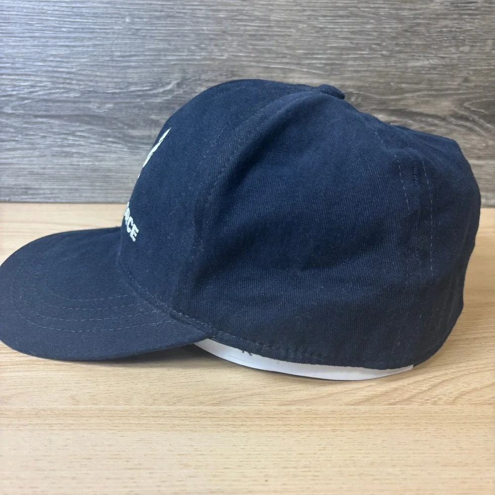 Air Force Hat Cap Fitted‎ One Size Blue Navy USA Made